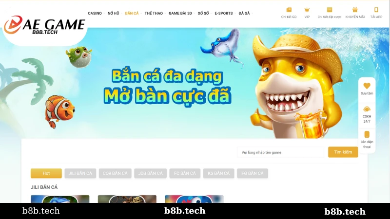 Bắn cá B8B